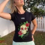 Camiseta Caveira Mexicana