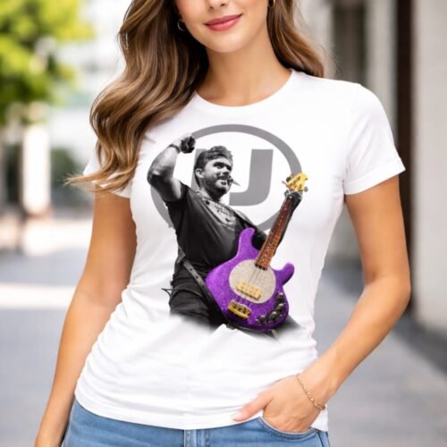 Camiseta Licenciada Banda Liga Joe 2 Baby Look Branca